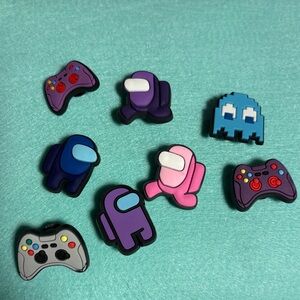 🔴Colorful Game-Themed Shoe Charms